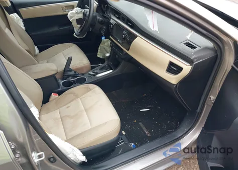 2016 Toyota Corolla Le из США, поврежденный, VIN 2T1BURHEXGC704546